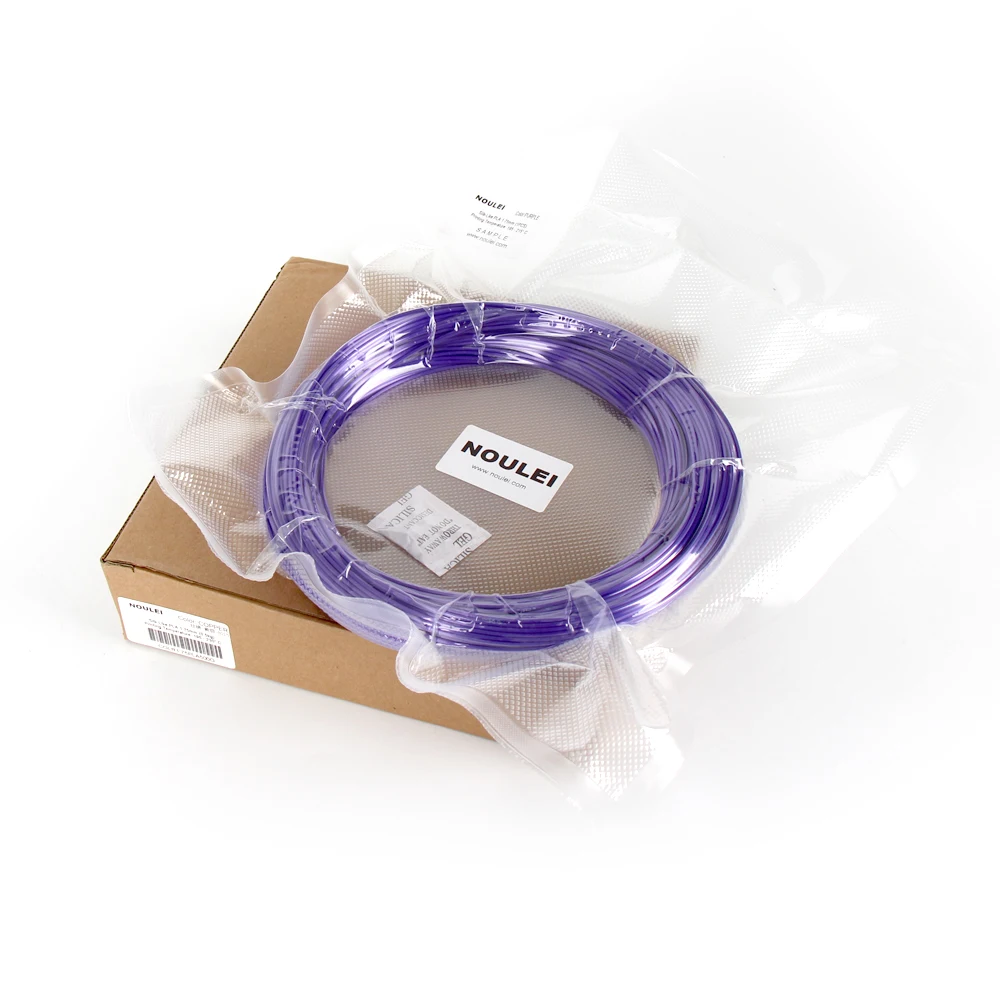 Продажа Noulei 200 г 3D принтер нить блестящая Pla 1,75 мм шелковистый насыщенный блеск 24 цвета 3D шелковая печать материал