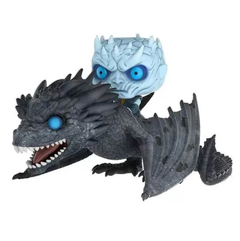 NEW hot 10cm Night's King Game of Thrones Nights King Viserion Dragon action figure toys collector Christmas gift no box