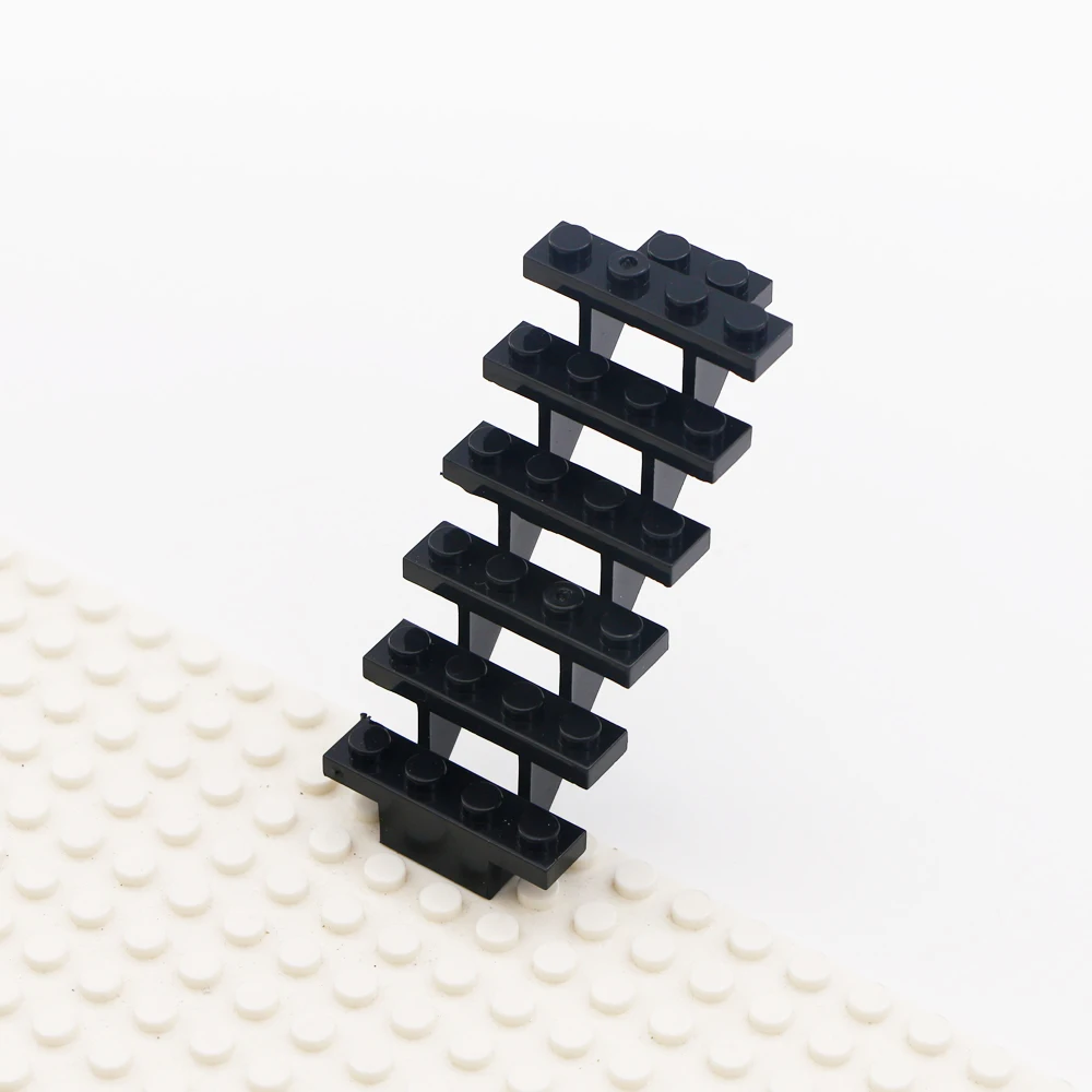 City Ladder Building Blocks Stairs Flight Staircase Steps Staircase Friends Figure Accessories Compatible LegoINGly Toy For Kids (6)