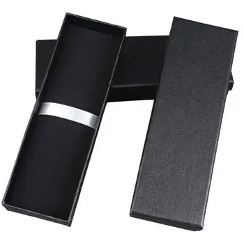

200pcs/lot Pen Boxes 16.5x5.5x2.7cm Pen Packaging Box Paperboard Pen Display Carrying Case Business Gift Jewelry Packing