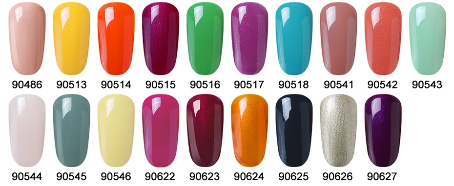 Inagla Гель-лак для ногтей высокое качество дизайн ногтей 79 горячая Распродажа цвет 8 мл впитываемый органический УФ светодиодный лак для ногтей