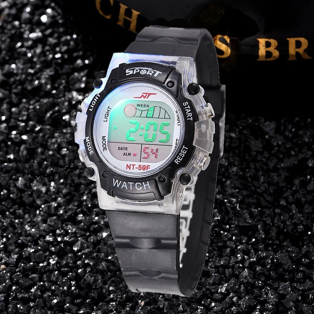 Pupil Popular Luminous LED display Unisex Watch