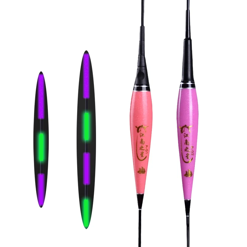 

Night Fishing Float Special Purple Light LED Luminous Floats High Brightness Fishing Bobbers High Sensible Electronic Float