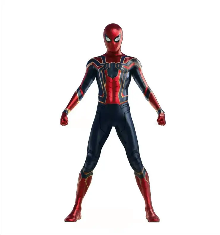 iron spiderman tom holland
