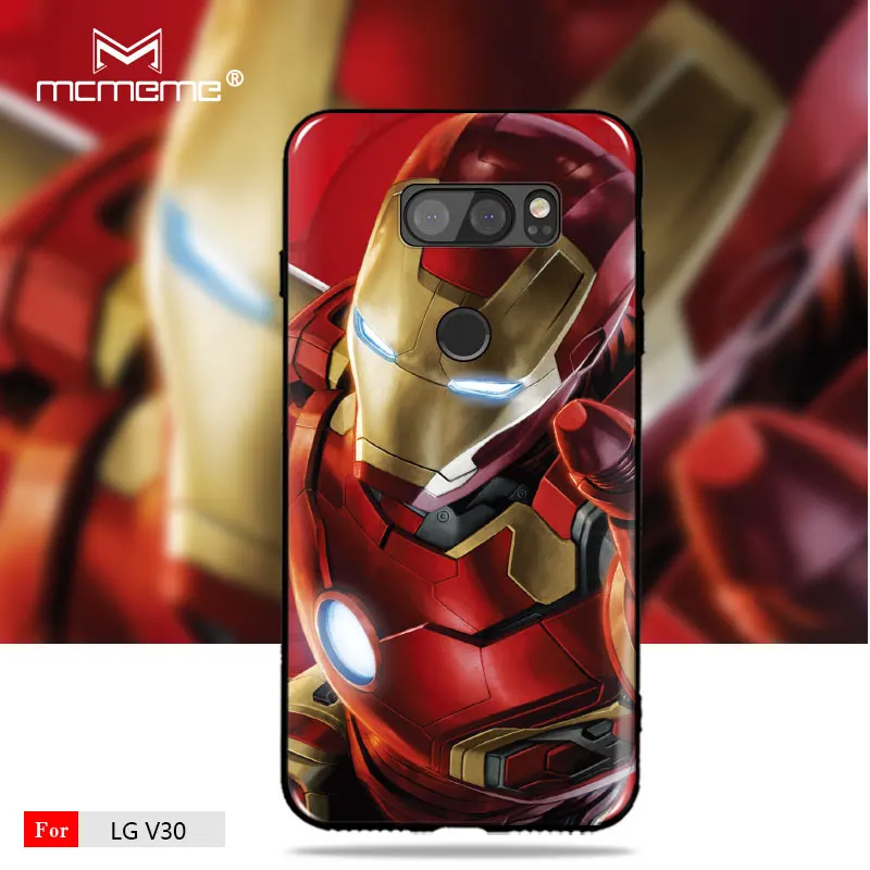 Мягкий чехол из ТПУ для LG V40 V30 мультяшная картина в стиле комикса V 40 силиконовый 30