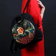 XIYUAN МАРКА Горячая Китайский стиль печати рюкзак mochilas feminina белье молния рюкзаки вышивка рюкзак девушка сумка
