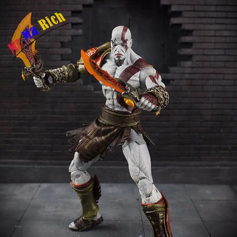 God Of War 3 Ghost Of Sparta Kratos font b Action b font Pvc font b