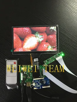 

WISECOCO Raspberry Pi 7 inch 1024*600 TFT LCD Display Monitor Touch Screen touch panel with Driver Board HDMI VGA 2AV