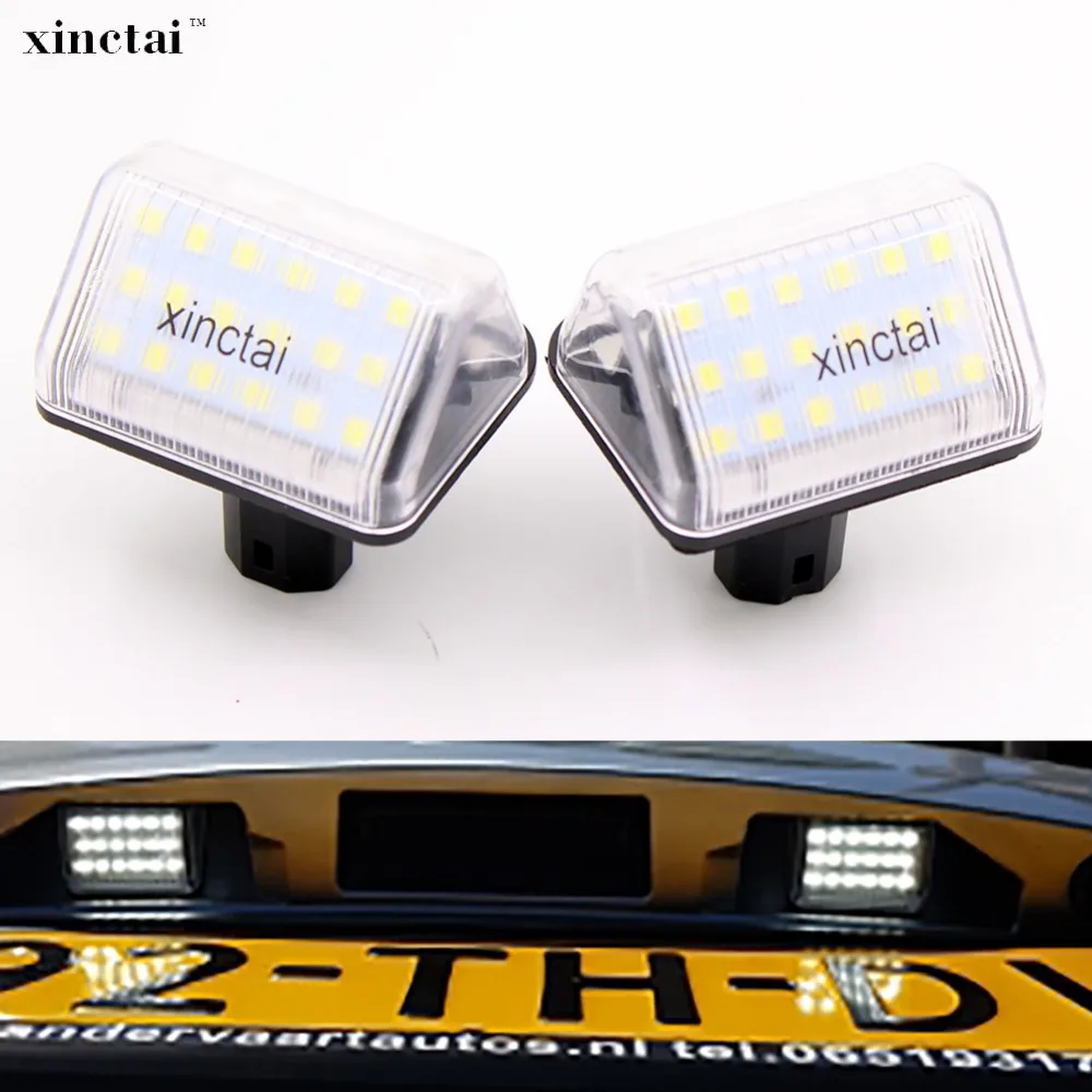 

2pcs Canbus LED License Plate Light For Mazda CX-5 CX5 CX-7 Mazda 6 2003 2006 Sedan Speed6 MPS Station Wagon