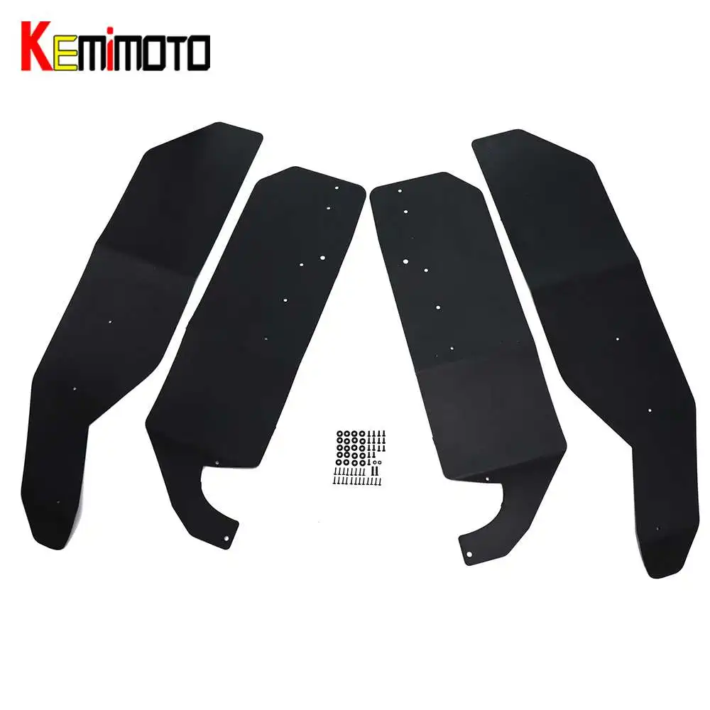 

KEMiMOTO UTV Fender Flares Mud Flaps Set for Can-am Maverick 1000 Max 1000R X3 Max X3 Max R for Can-Am Maverick X3 R