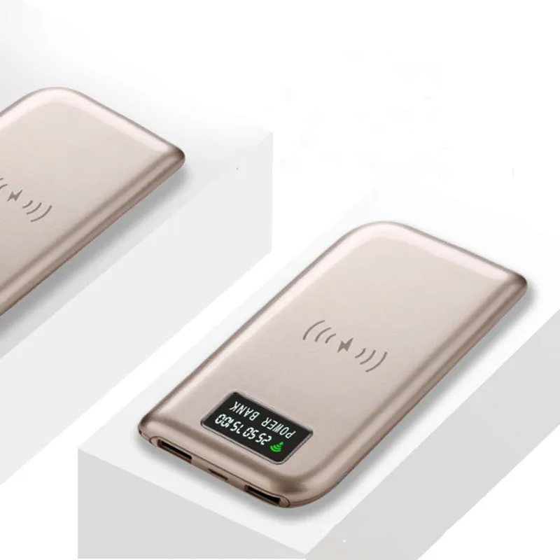 New Style Dual USB QI Wireless Charger 10000mah Power Bank Battery Charger Wireless Charger PowerBank For iPhone 8plus X Samsung New Style Dual USB QI Wireless Charger 10000mah Power Bank Battery Charger Wireless Charger PowerBank For iPhone 8plus X Samsung