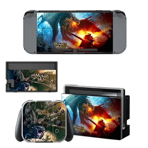 YSNS0473 Наклейка на кожу Monster Hunter vinilo для Nintendo doswitch наклейка s skins для Nintendo Switch NS консоль и контроллеры Joy-Con - Цвет: YSNS0473