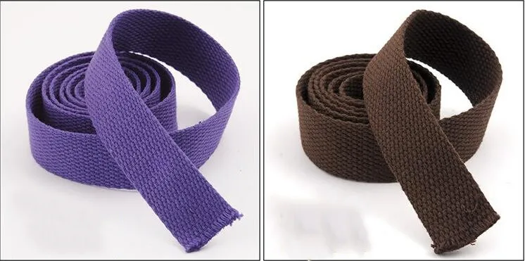 5 meters 25mm Canvas Ribbon Belt Bag Webbing Nylon Webbing Knapsack Strapping Sewing Bag Belt Accessories