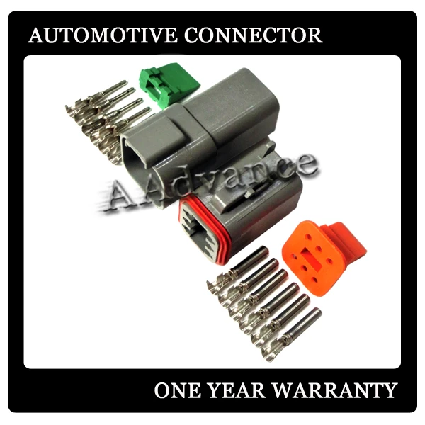Deutsch DT Series 2 Pin two Way Connector SPLITTER ADAPTER 2 x Male & 1