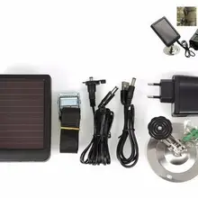 HC300M HC350M HC550M HC550G HC700G Внешняя Солнечная энергия ed Панель зарядное устройство для Цифровой охотничьей камеры Фото ловушки источник питания