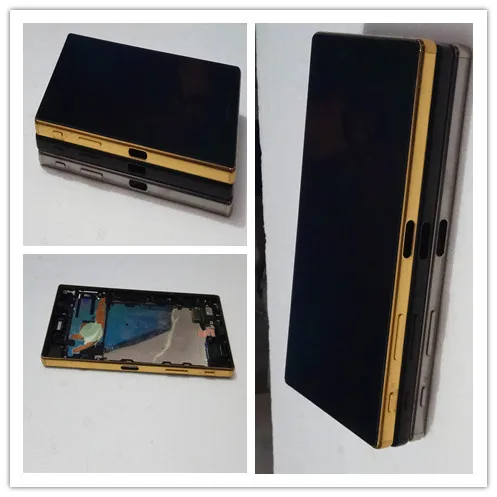 

JIEYER For Sony Z5 Premium Z5P E6853 E6883 E6833 Full Lcd Display With Touch Screen Digitizer Panel Assembly Complete Frame 5.5