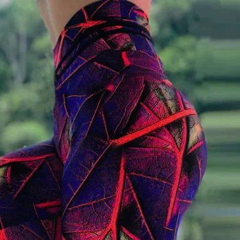 

Print Yoga Pants 2019 Women Unique Fitness Leggings Workout Sports Running Leggings Sexy Push Up Gym Wear Elastic Slim Pants