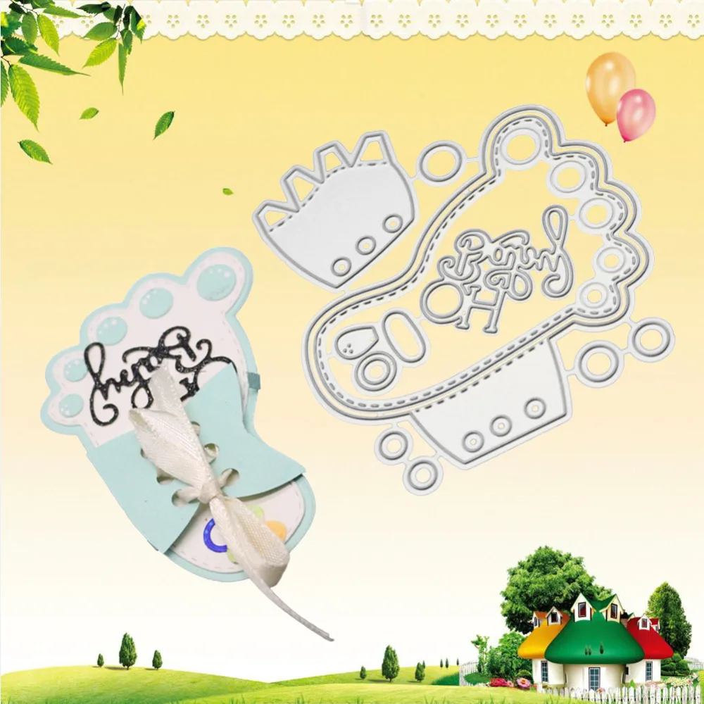 

Cute Ankel Crown Metal Cutting Dies Stencils for DIY Scrapbooking template Embossing Craft Dies Card Decor fustelle legno muore