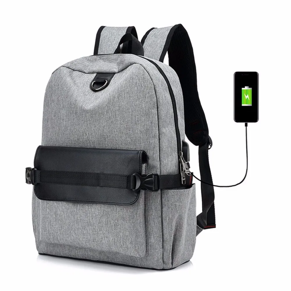 2018 многофункциональный зарядка через USB рюкзак большой Ёмкость сумка для ноутбука модная школьная сумка отдыха и путешествий рюкзак для
