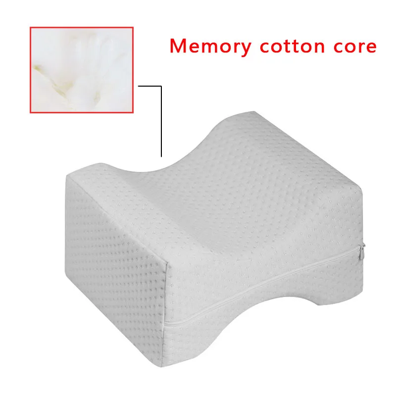 Memory Foam Knee Leg Pillow Bed Cushion Leg Pad Leg Shaping Pregnancy Body Pain Relief Sleeping Pillow P20