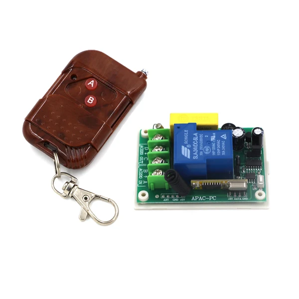 Wireless pump motor remote control switch,220V 30A 3000W high power