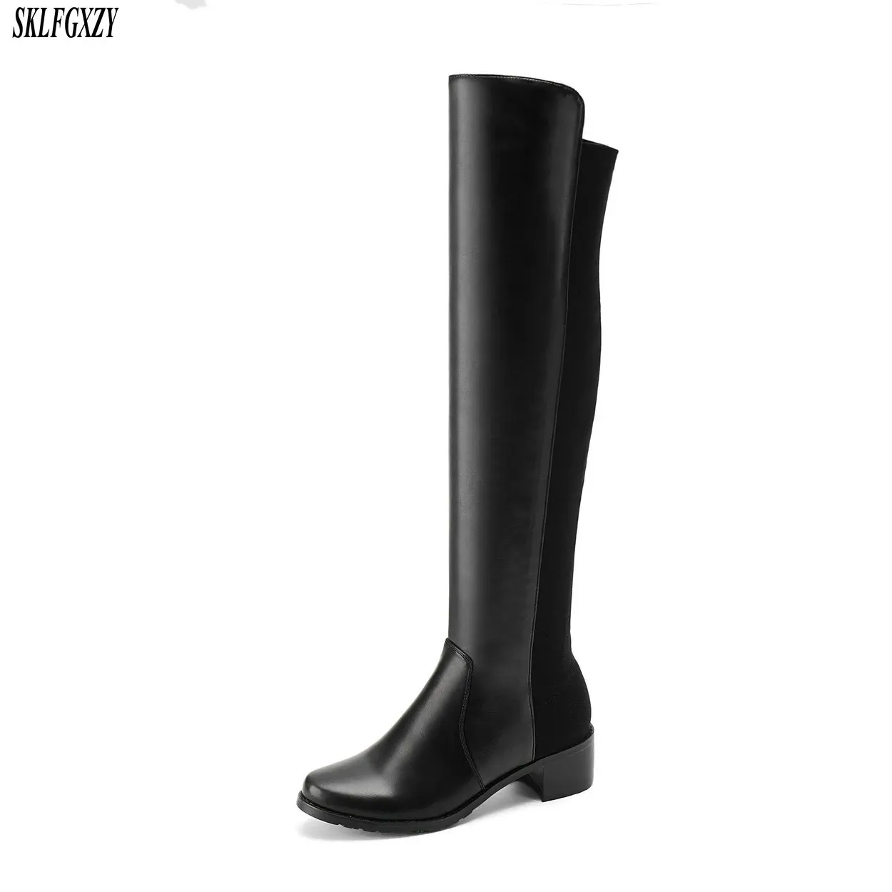 

Fall new style women over knee thigh-high boots fashionable and comfortable women's boots women's shoes size 34-43