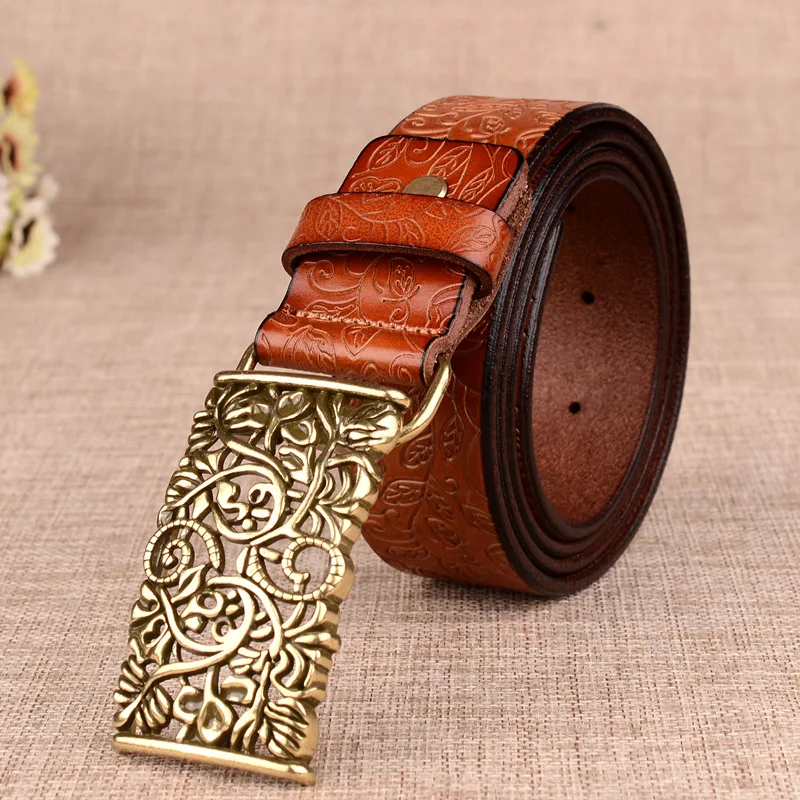 2018 Новый Ceinture Femme ручной работы кожаный ремень пряжкой сделано Повседневный