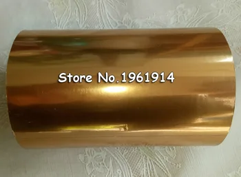 

1 Roll 10cm width 120m length Matt Gold Hot Foil Stamping Foil Paper Heat Transfer Anodized Gilded Paper