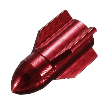 

2-in-1 MTB Tyre Valve Cap bike Road Mountain Mouth Cover Dust Red