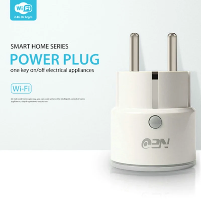 

WiFi EU Smart Plug Smart Wireless European Gauge Plug Wifi Series Smart Plug Wireless Remote Control Charging Adapter