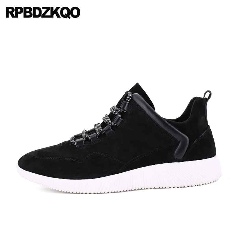 black comfortable trainers