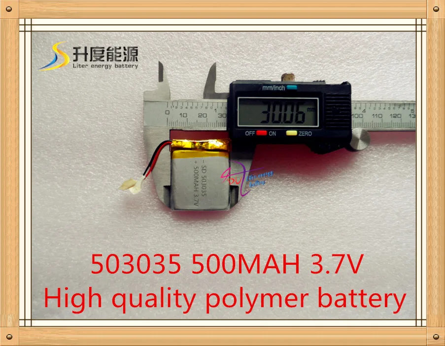 Прямая с фабрики MP3, MP4, тахограф, наушники выделенный литий-полимерный аккумулятор 503035 3,7 V 500MAH
