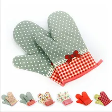 2 шт./лот Простой Цветочный испечь Панцири печь Прихватки для мангала термостойкие как Принадлежности для шашлыков Прихватки для мангала, прихватки или Прихватки избежать ожогов аварии