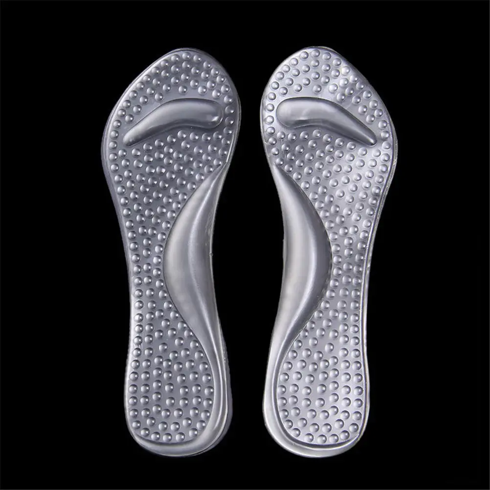 

Clear Silicone Gel Arch Support Insoles Flatfoot Prevent Foot High Heel Shoes Pad Feet Care Tool for Outdoor fitness equipment