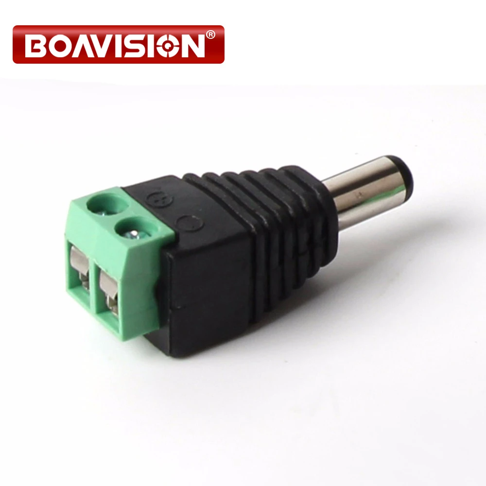 5.5/2.1 Mm Dc Connector Utp Kabel Power Adapter Cable Dc/Ac 2/Camera Video balun Connector|cable dc|cable powerconnector cctv - AliExpress