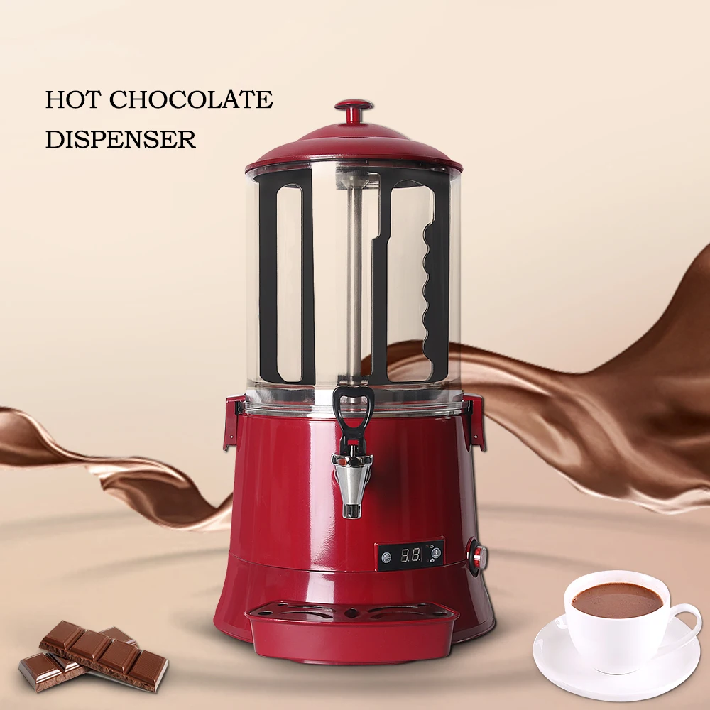 

ITOP 10L Hot Chocolate Dispenser Machine Commercial Chocolate Coffee Coco MilkTea Dispenser Machine Electric Heating System