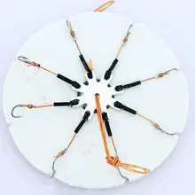 2 шт./компл. 8 в 1 раскрывающиеся Крючки Рыбалка заостренный колючая мульти крюк снасти прочный сильный приманка для соленой воды Рыболовный крючок для пресной воды