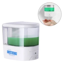 600 мл Настенный ИК сенсор Бесконтактный автоматический мыло диспенсер для кухня ванная комната дома батарея питание Прямая