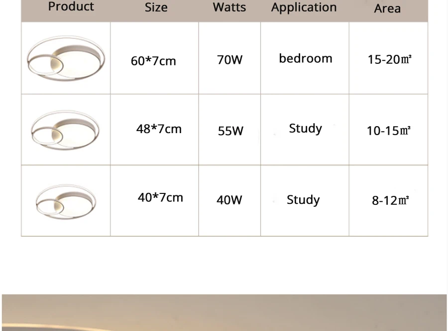 简约现代led吸顶灯房间灯北欧灯具主卧室灯-2019新款客厅灯-tmall_19