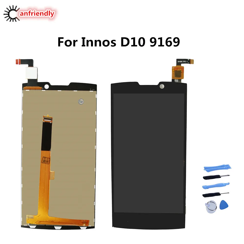 

For Highscreen boost 2 se innos D10 D 10 9169 LCD Display + Touch Screen Digitizer Assembly Replacement Part Glass Panel lcds