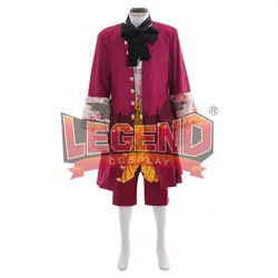 Colonial 18th век рококо мужские Frockcoat вечернее платье 1700 s наряд включает бриджи, жилет/жилет и рубашку