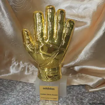 

Golden Glove Award 31cm 12 inches 2014 Soccer Football GOALKEEPER Golden Glove Award World cup Trophy Replica