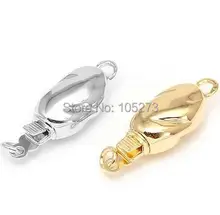Smooth denier insert button, manual accessories materials, high-grade natural pearl crystal necklace, bracelet clasp.-L45