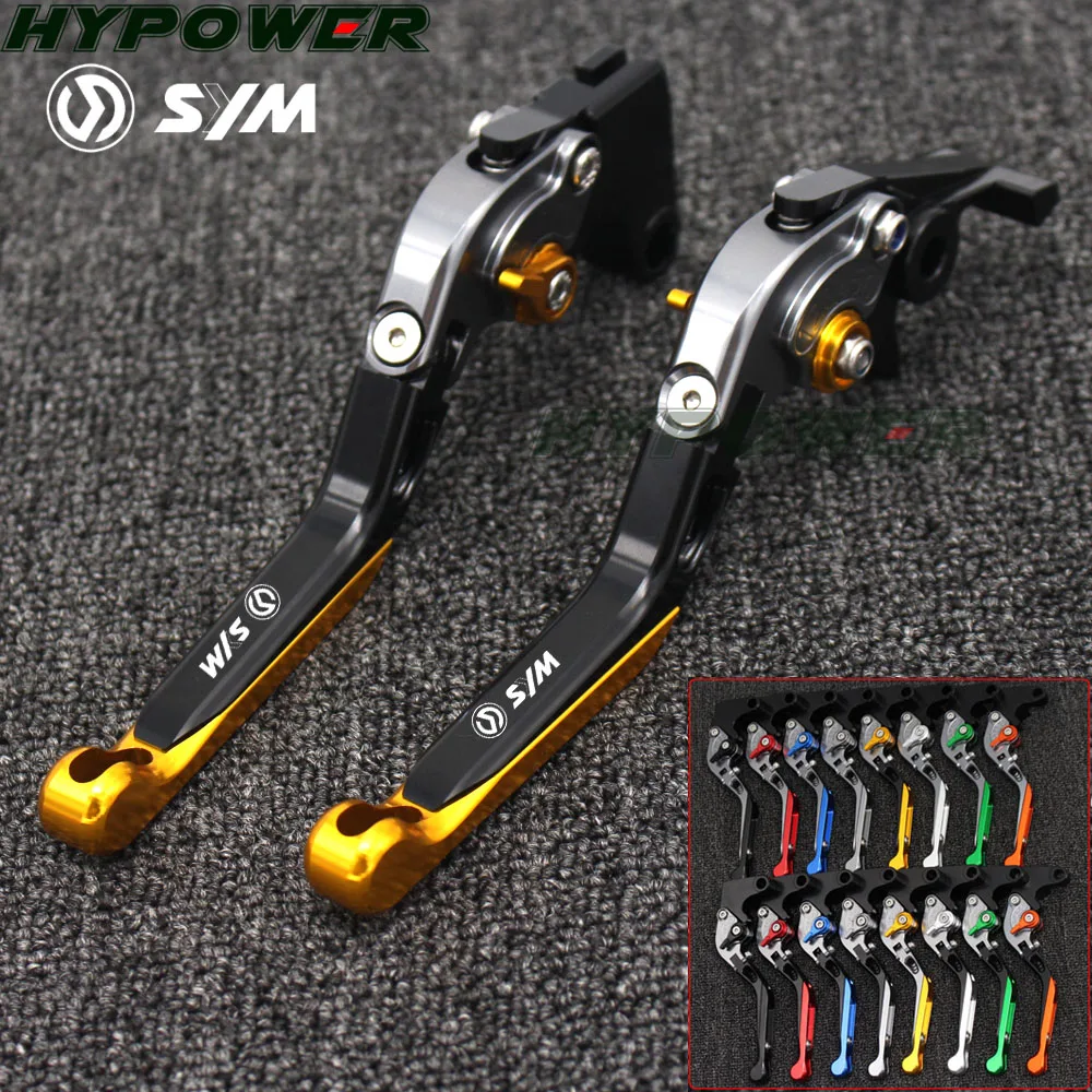 

For SYM CRUISYM 300 2017-2018 2019 folding extendable left right brake levers