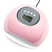 SUN 1 T 72 W Сушилка для ногтей ЖК-дисплей 33 светодиодный светильник для ногтей УФ светодиодный светильник для отверждения гель-лака Авто зондирующая лампа для ногтей