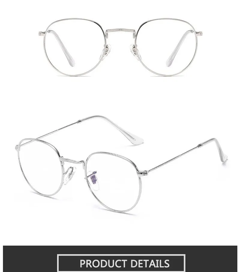 rectangle sunglasses RBROVO 2021 Metal Vintage Sunglasses Men Mirror Classic Retro Street Beat Round Glasses Women Glasses Driving Oculos De Sol ray ban sunglasses women