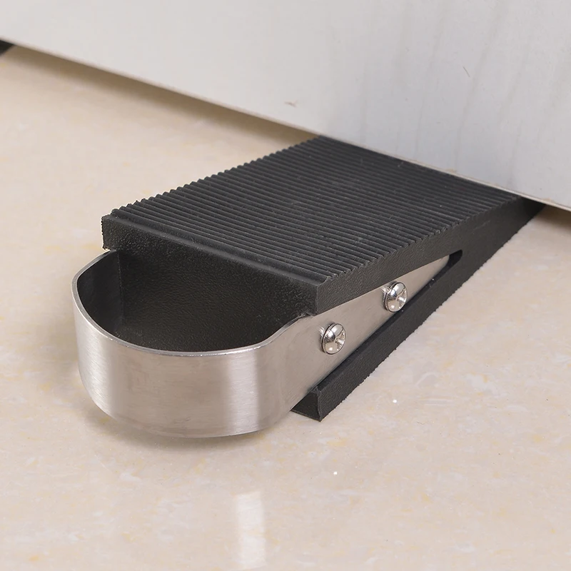 1 Chiếc Bền Cửa Hình Nêm Cửa Nhựa Dừng Chống Trơn Trượt Đen Cửa Bộ Đệm Cho Văn Phòng Nhà An Toàn Cho Bé tầng Chặn Cửa|Chặn Cửa| - AliExpress