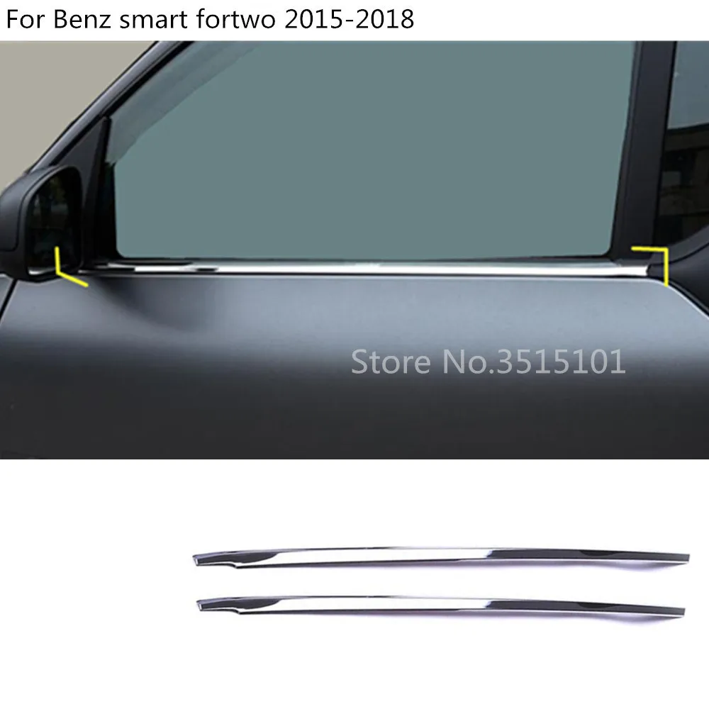 car body stick stainless steel glass window garnish pillar trim hoods