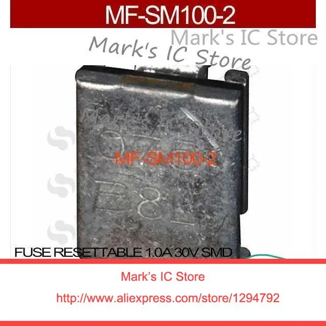 MF SM100 2 FUSE RESETTABLE 1.0A 30V SMD MF SM100 2 100 MF MF SM100 ...
