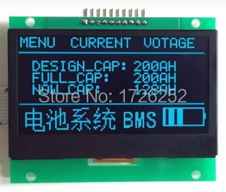 

2.4 inch 10PIN Blue OLED Module SSD1309 Drive IC 128*64 SPI Interface 3.3V